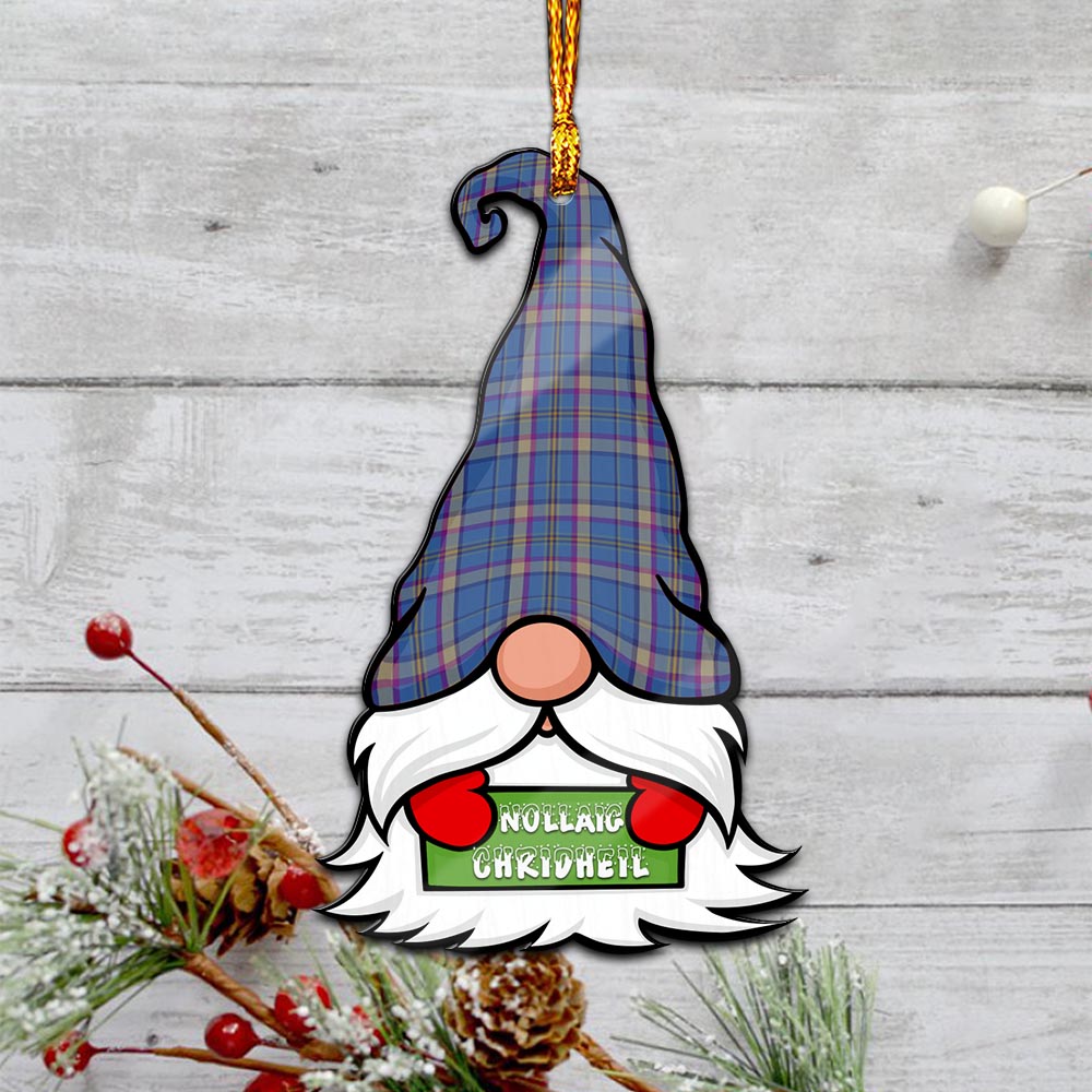 Cian Gnome Christmas Ornament with His Tartan Christmas Hat - Tartan Vibes Clothing