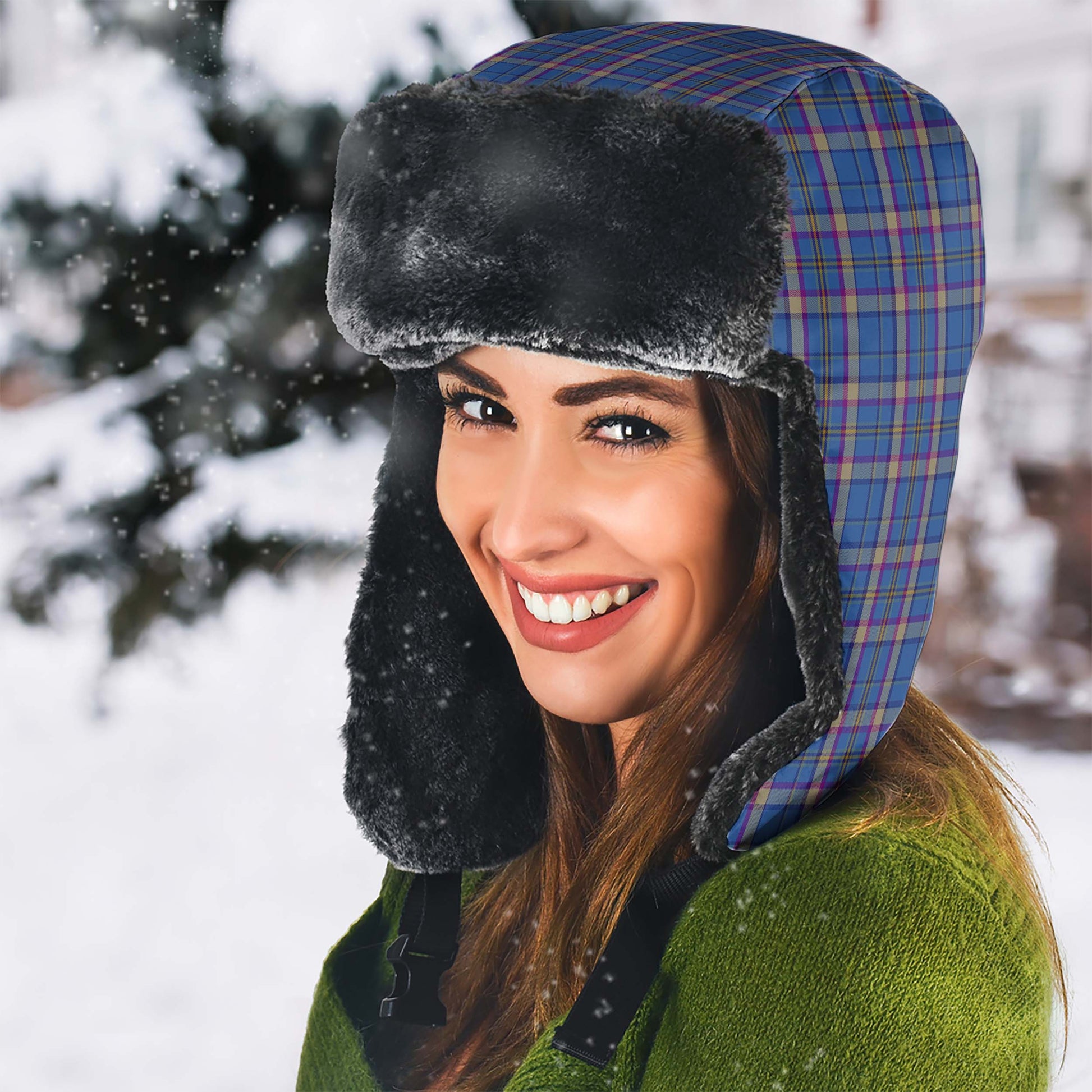 Cian Tartan Winter Trapper Hat - Tartanvibesclothing