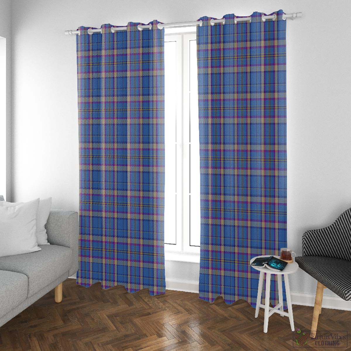 Cian Tartan Window Curtain