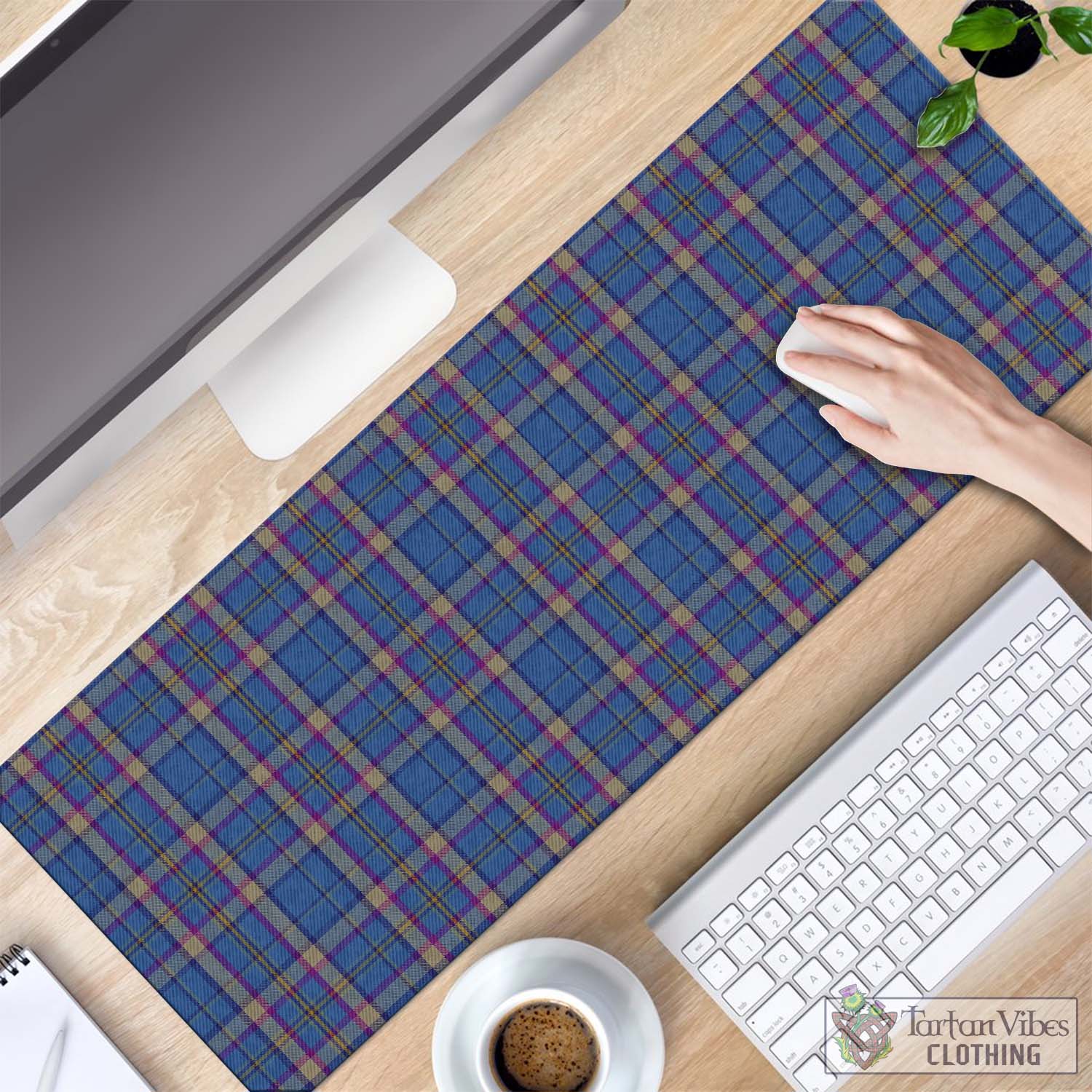 Tartan Vibes Clothing Cian Tartan Mouse Pad