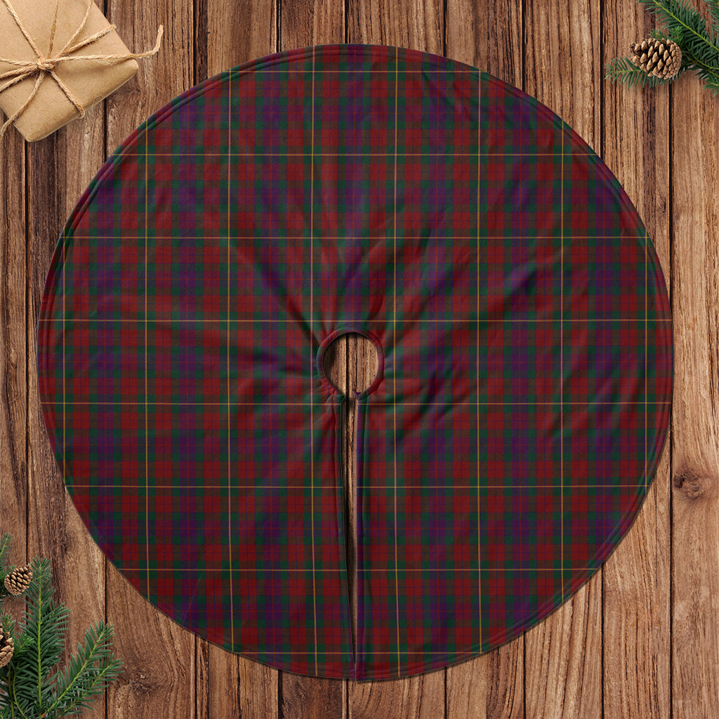 Clare County Ireland Tartan Christmas Tree Skirt - Tartanvibesclothing