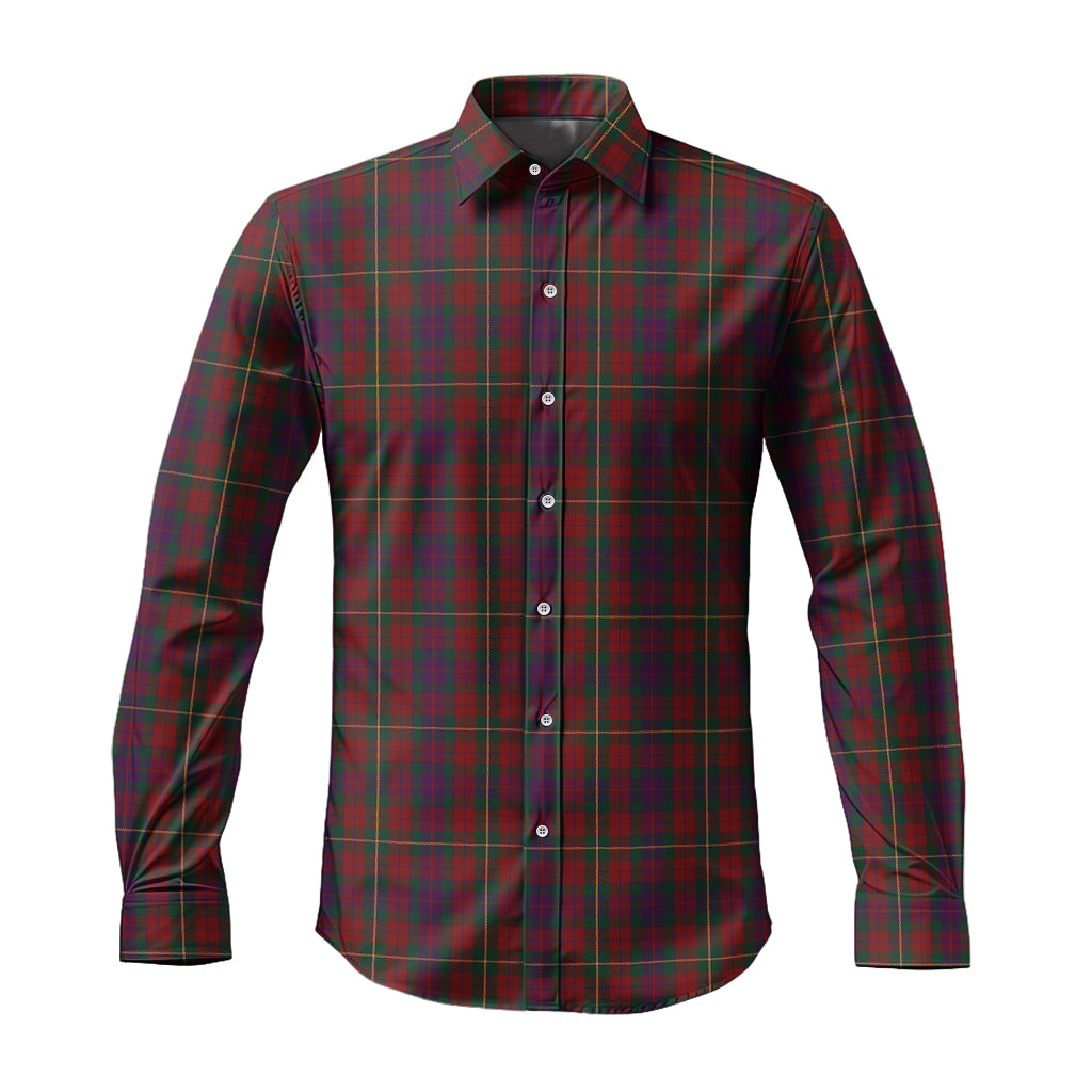 clare-tartan-long-sleeve-button-up-shirt