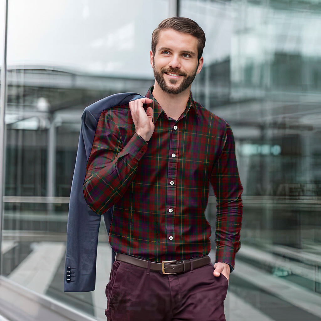 clare-tartan-long-sleeve-button-up-shirt