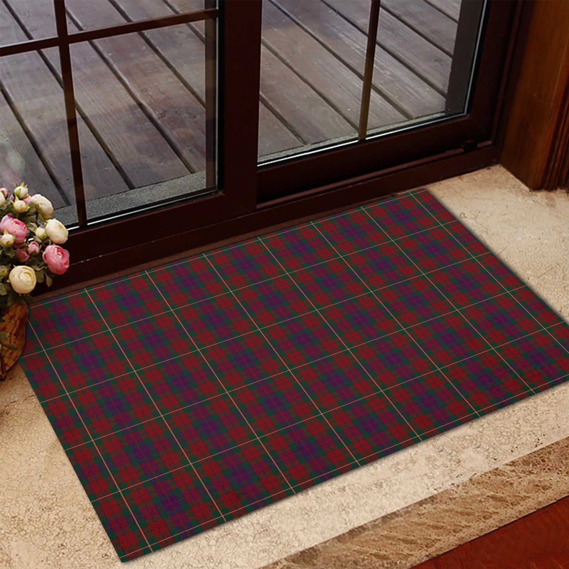 Clare County Ireland Tartan Door Mat - Tartanvibesclothing