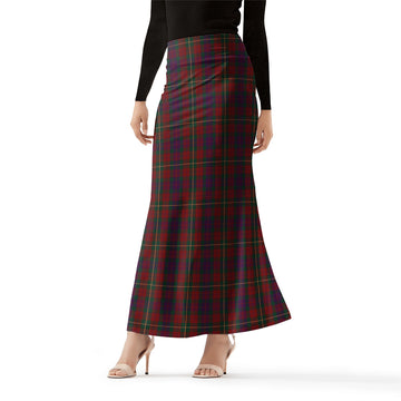 Clare County Ireland Tartan Womens Full Length Skirt