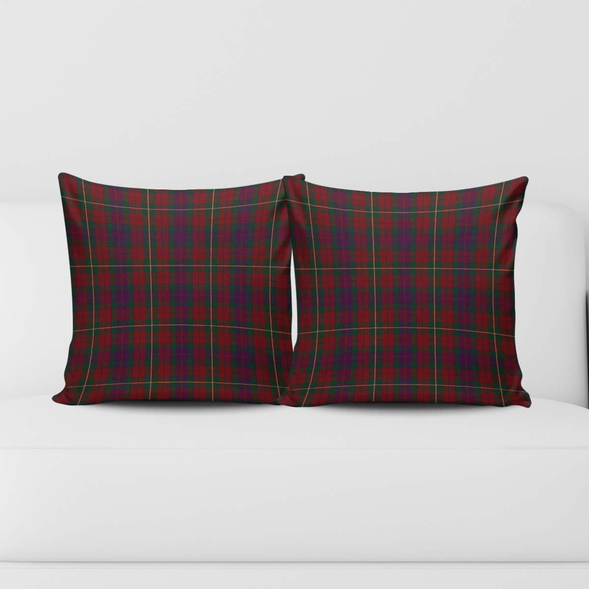 Clare County Ireland Tartan Pillow Cover Square Pillow Cover - Tartanvibesclothing