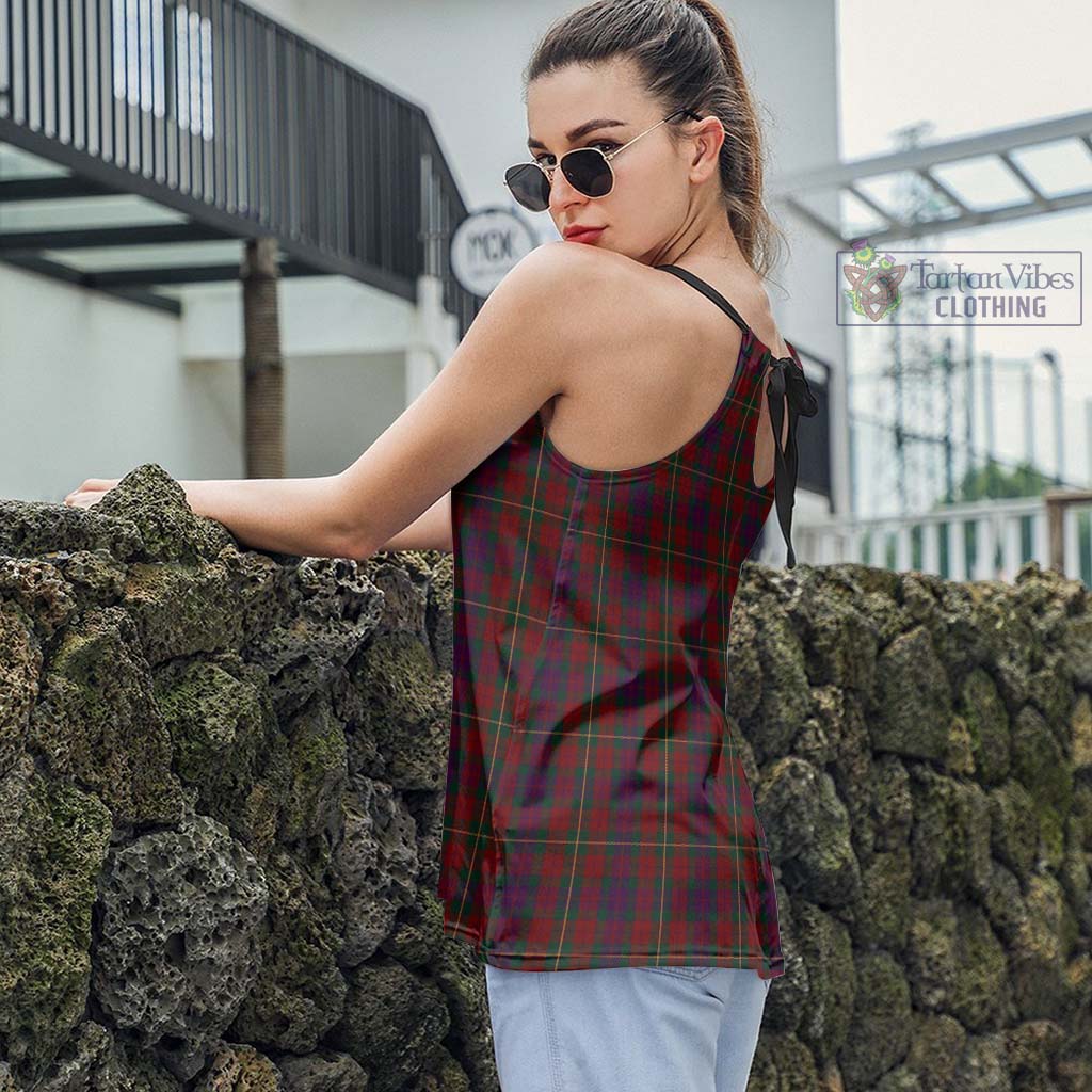 Tartan Vibes Clothing Clare County Ireland Tartan Loose Halter Neck Camisole