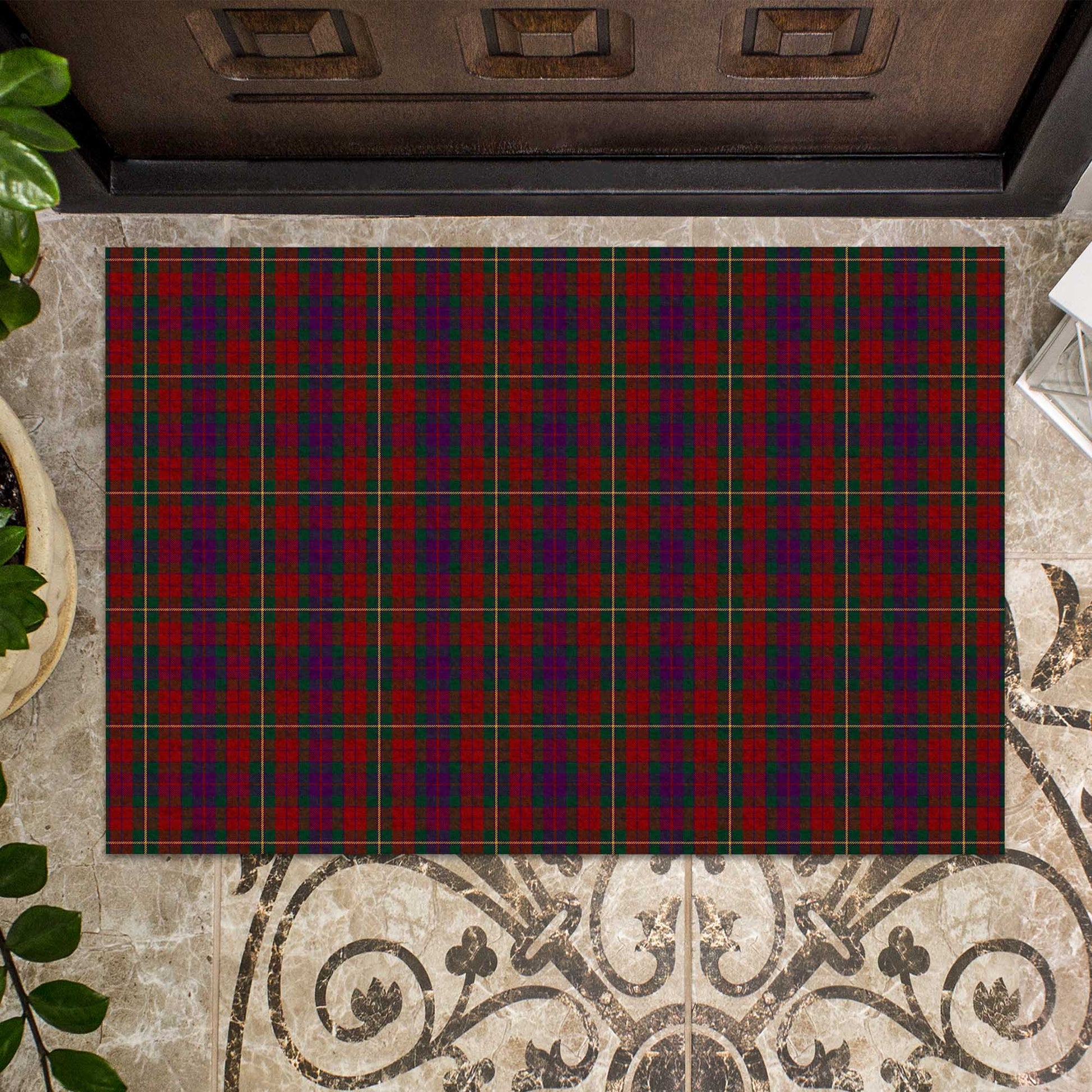 Clare County Ireland Tartan Door Mat - Tartanvibesclothing