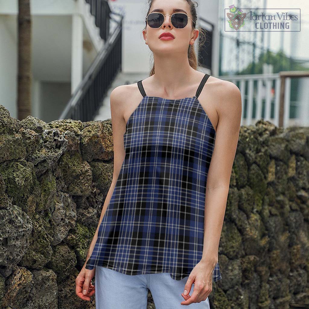 Tartan Vibes Clothing Clark Tartan Loose Halter Neck Camisole