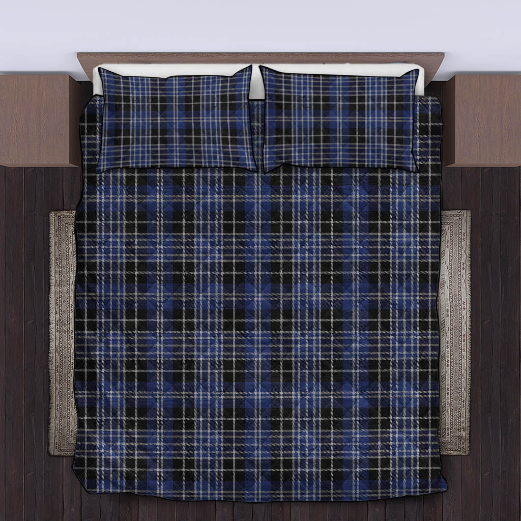 Clark (Clarke) Tartan Quilt Bed Set King - Tartan Vibes Clothing