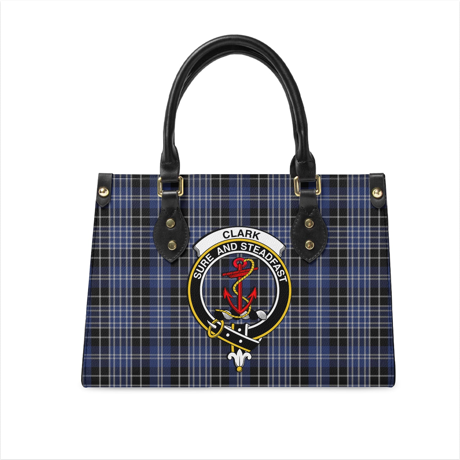 clark-tartan-leather-bag-with-family-crest