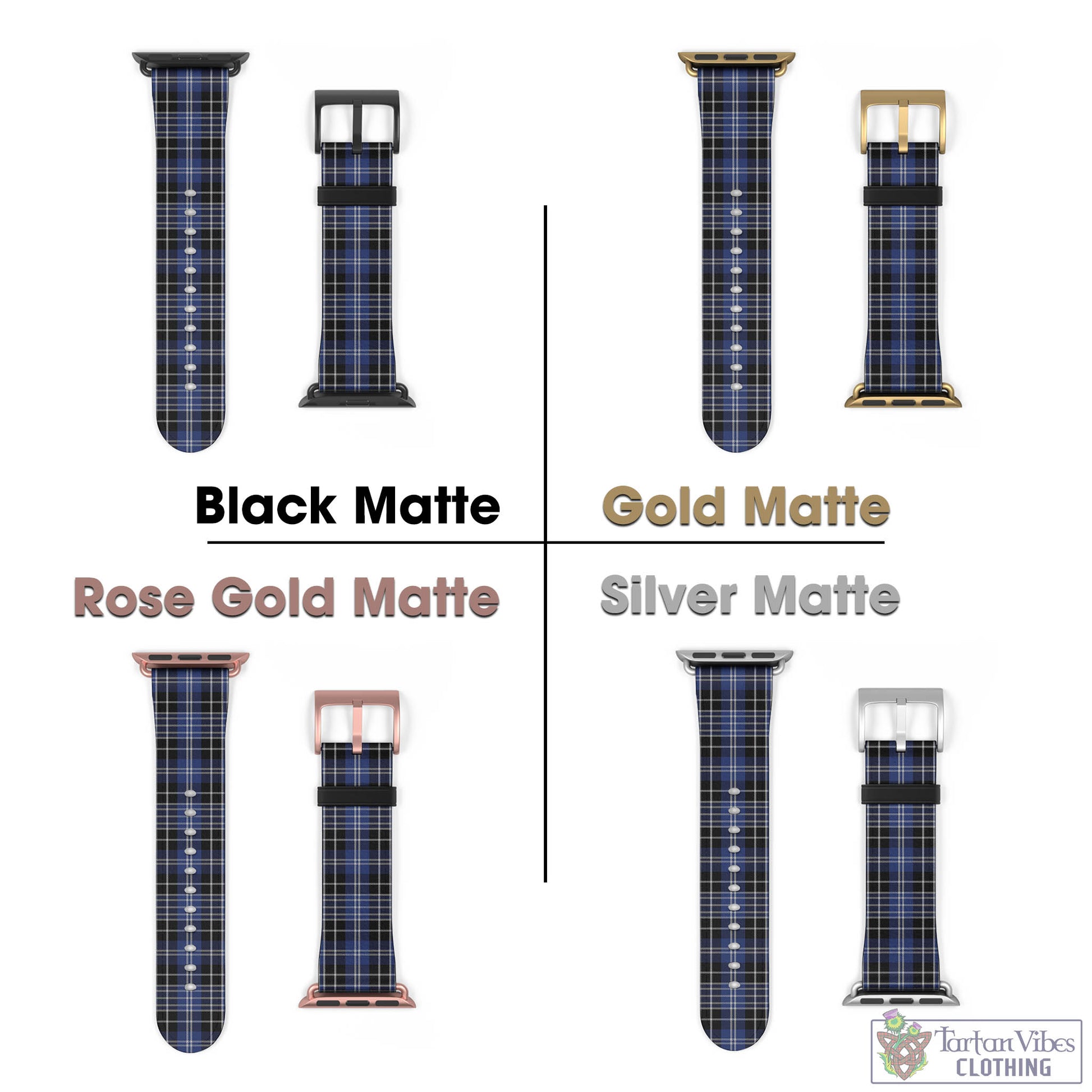 Tartan Vibes Clothing Clark Tartan Watch Band