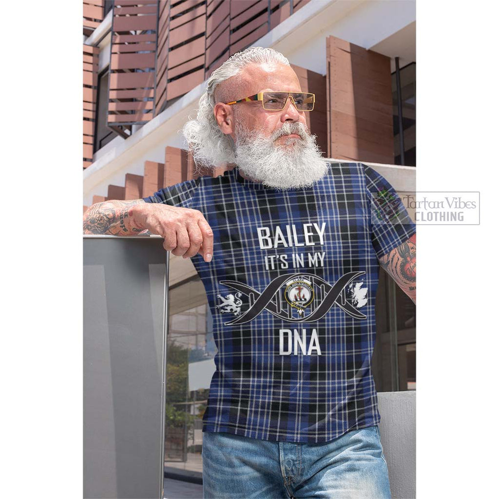 Tartan Vibes Clothing Clark Tartan Cotton T-shirt with Family Crest DNA In Me Style