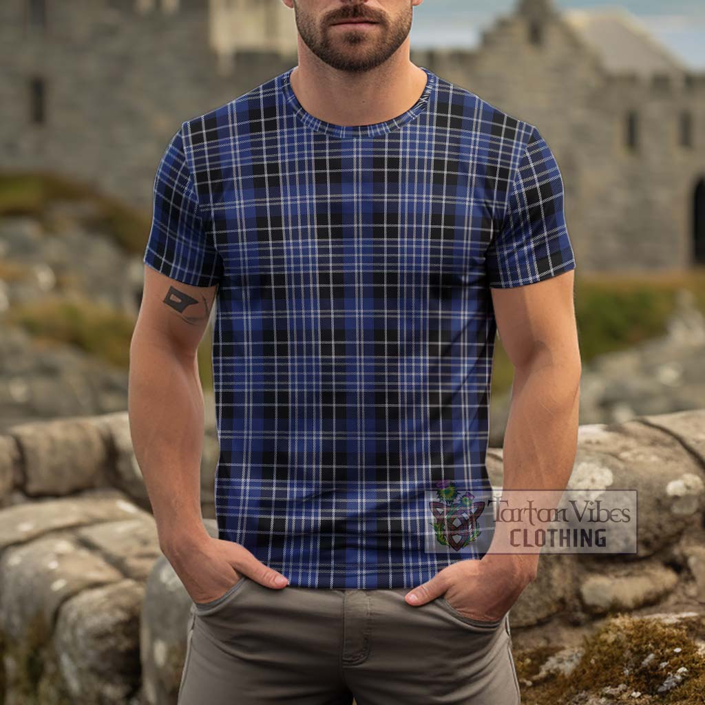 Clark (Clarke) Tartan Cotton T-Shirt Men's Shirt - Tartanvibesclothing Shop