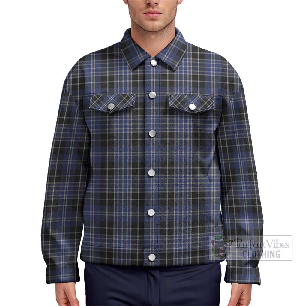 Clark (Clarke) Tartan Unisex Lapel Cotton Jacket Unisex - Tartan Vibes Clothing