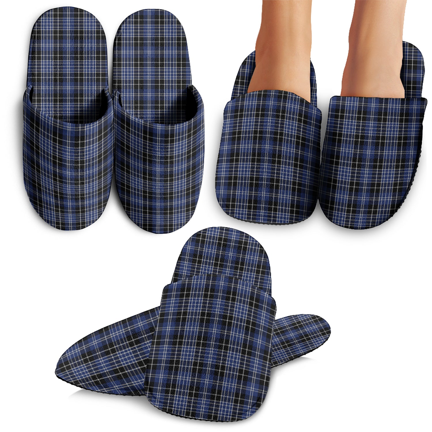 Clark Tartan Home Slippers - Tartanvibesclothing