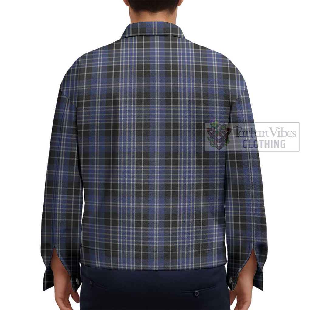 Clark (Clarke) Tartan Unisex Lapel Cotton Jacket - Tartan Vibes Clothing