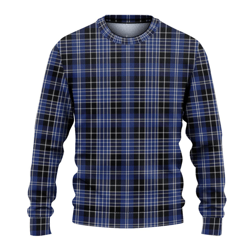 Clark Tartan Knitted Sweater - Tartanvibesclothing