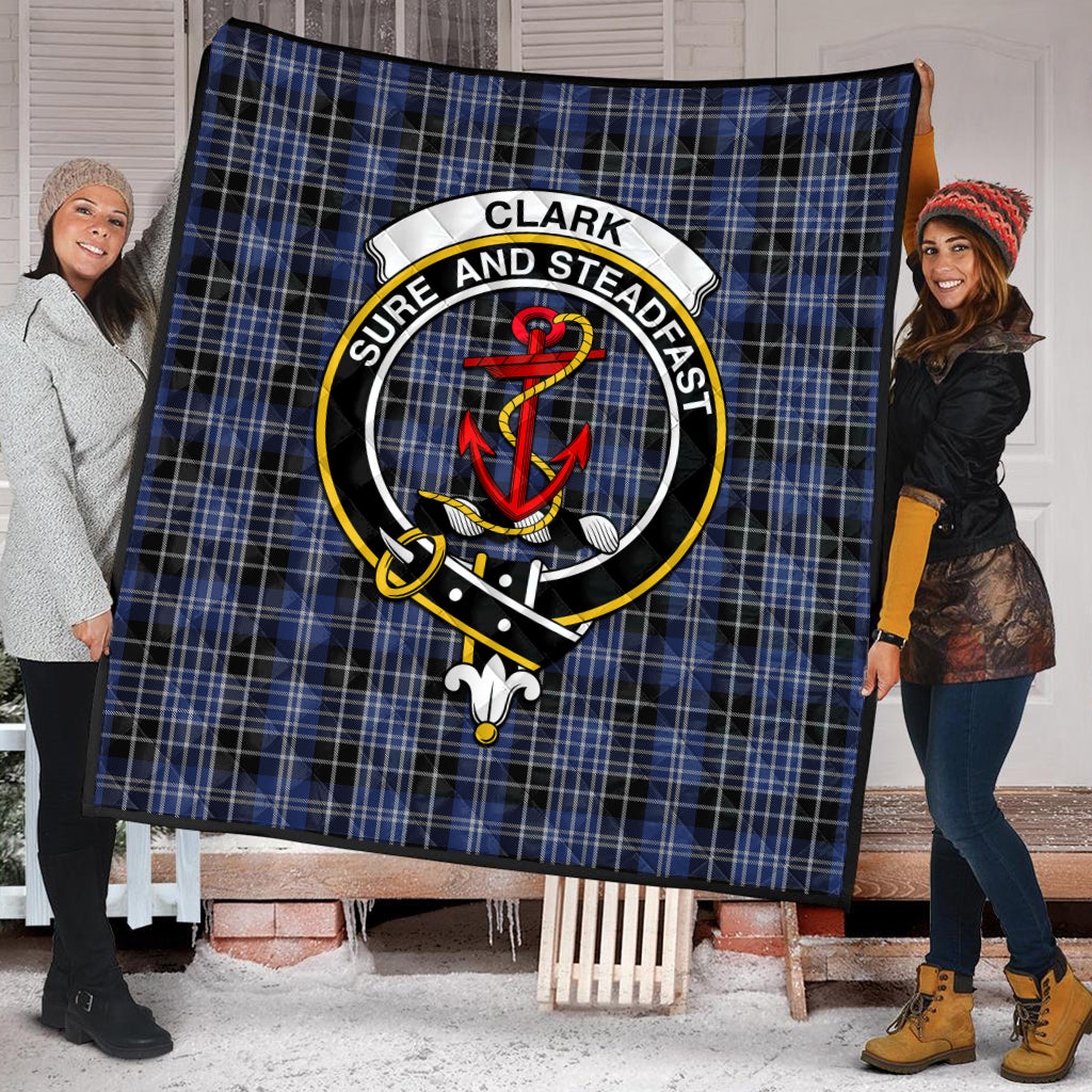 clark-tartan-quilt-with-family-crest