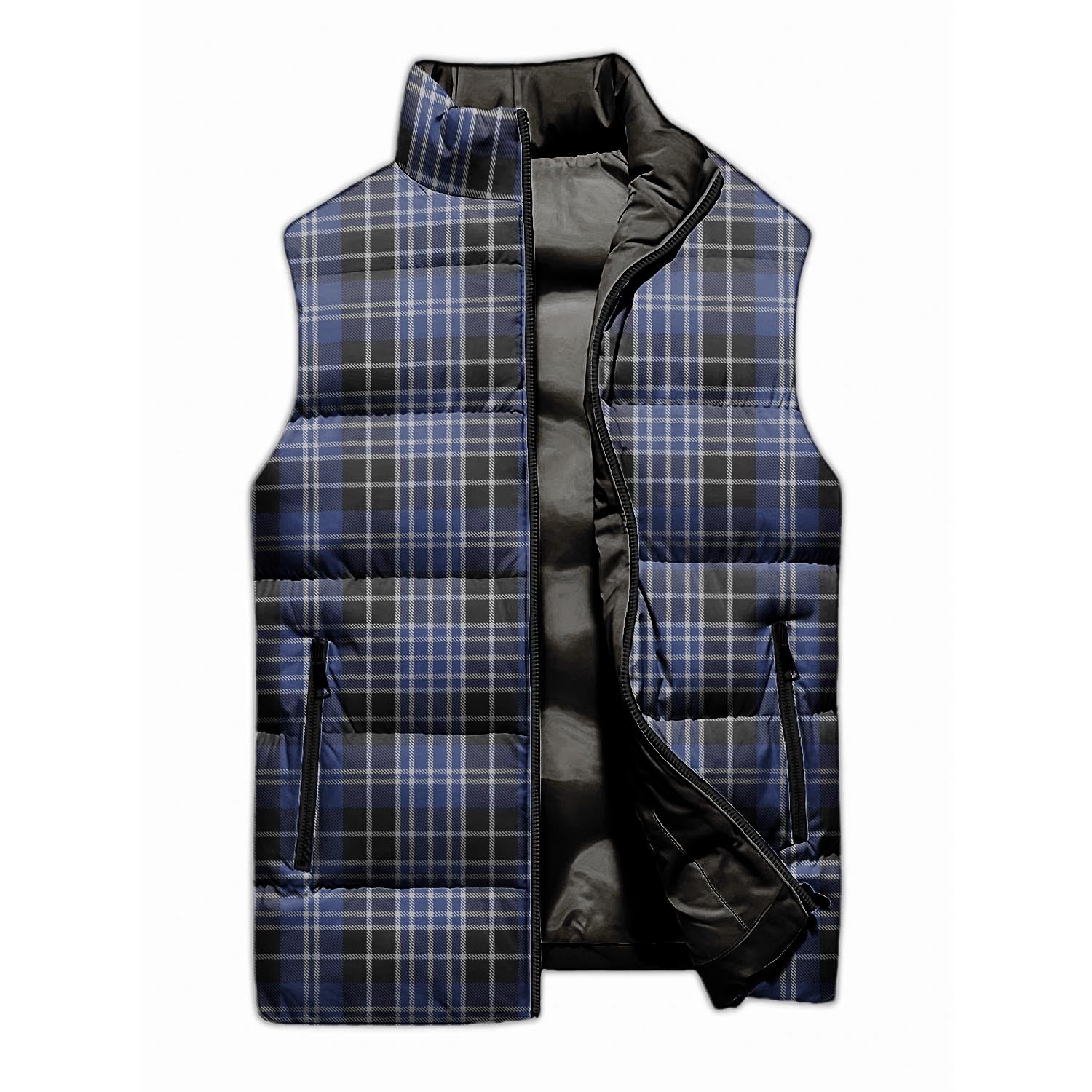 Clark Tartan Sleeveless Puffer Jacket - Tartanvibesclothing