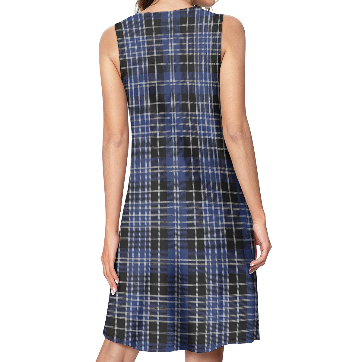 Clark Tartan Womens Casual Dresses - Tartanvibesclothing