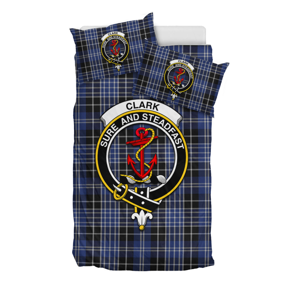 clark-tartan-bedding-set-with-family-crest