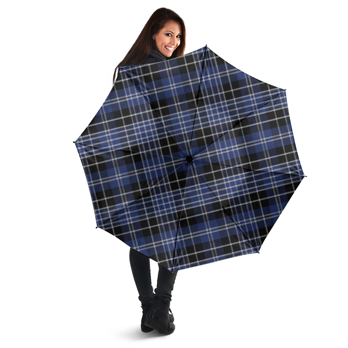 Clark Tartan Umbrella - Tartanvibesclothing