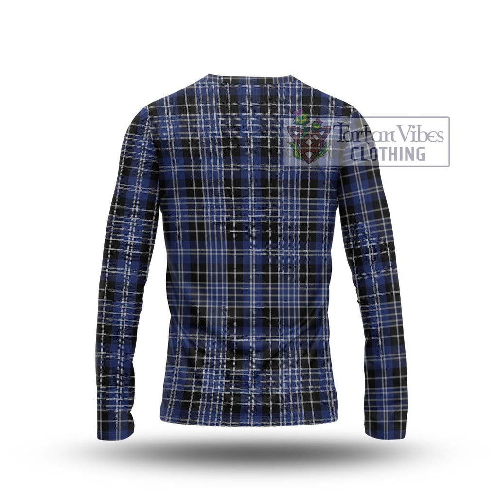 Clark (Clarke) Tartan Long Sleeve T-Shirt with Family Crest DNA In Me Style - Tartanvibesclothing Shop