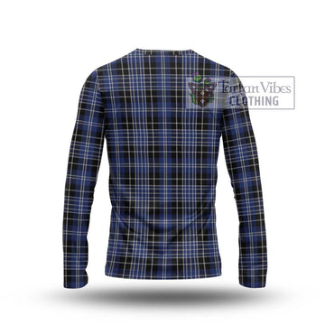 Clark (Clarke) Tartan Long Sleeve T-Shirt with Family Crest DNA In Me Style