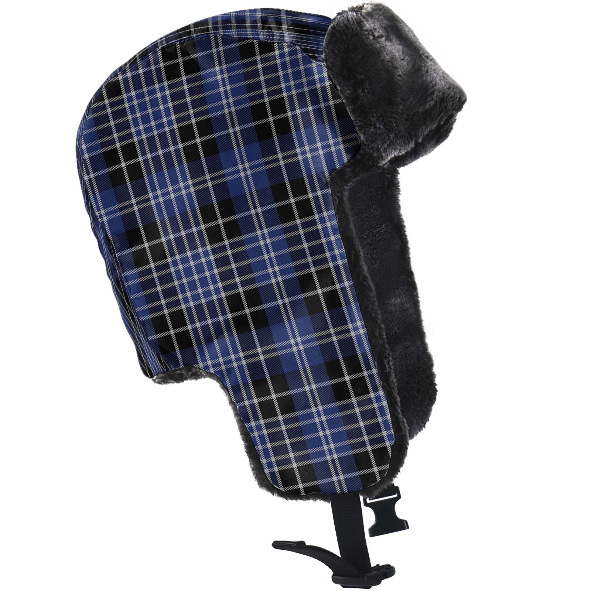 Clark Tartan Winter Trapper Hat - Tartanvibesclothing