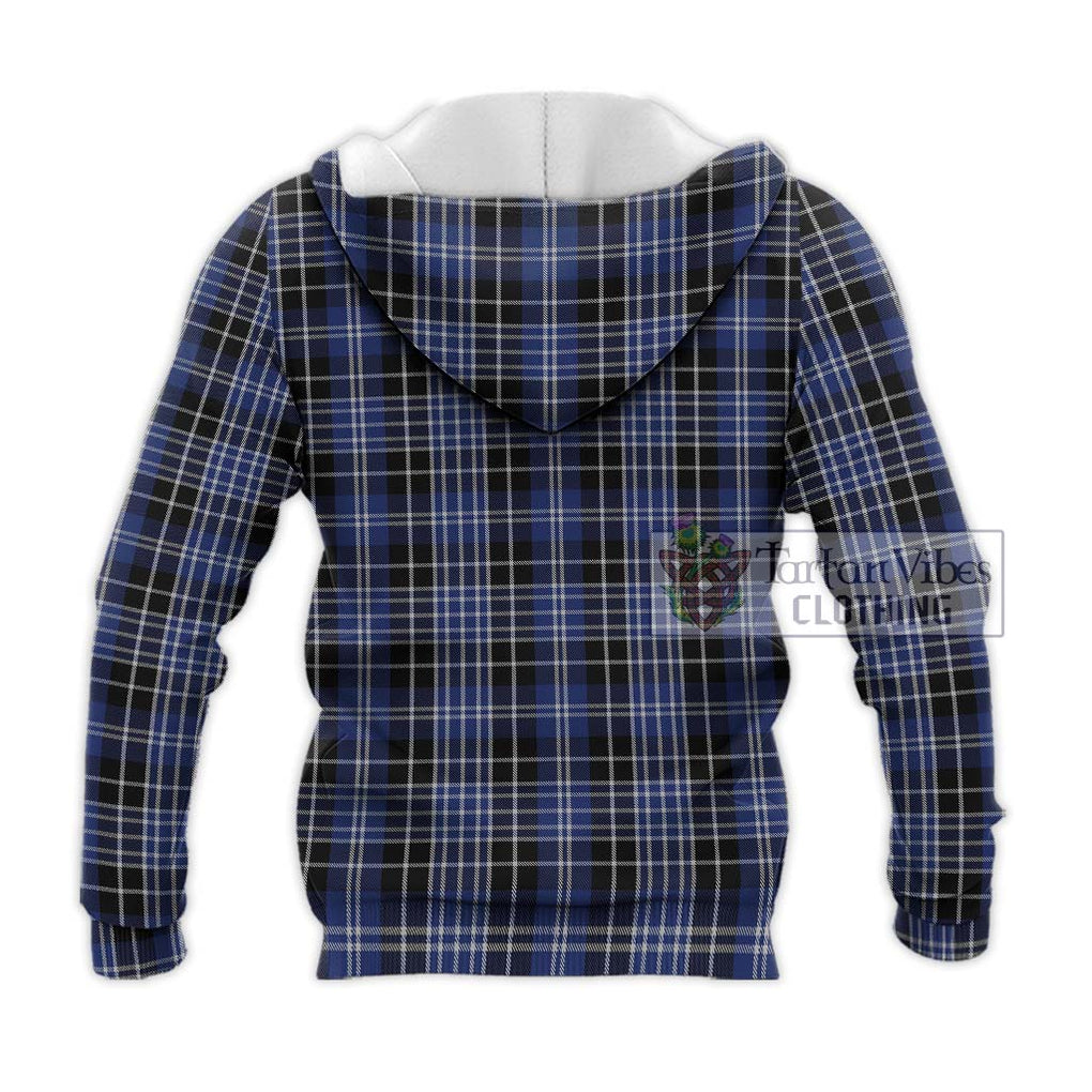 Clark (Clarke) Tartan Knitted Hoodie with Family Crest DNA In Me Style - Tartanvibesclothing Shop