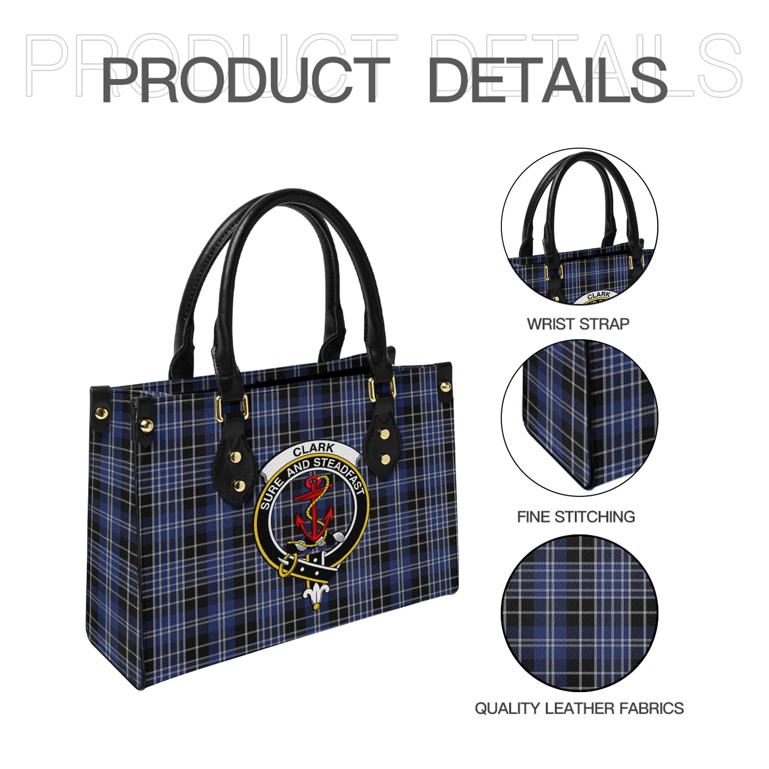 clark-tartan-leather-bag-with-family-crest