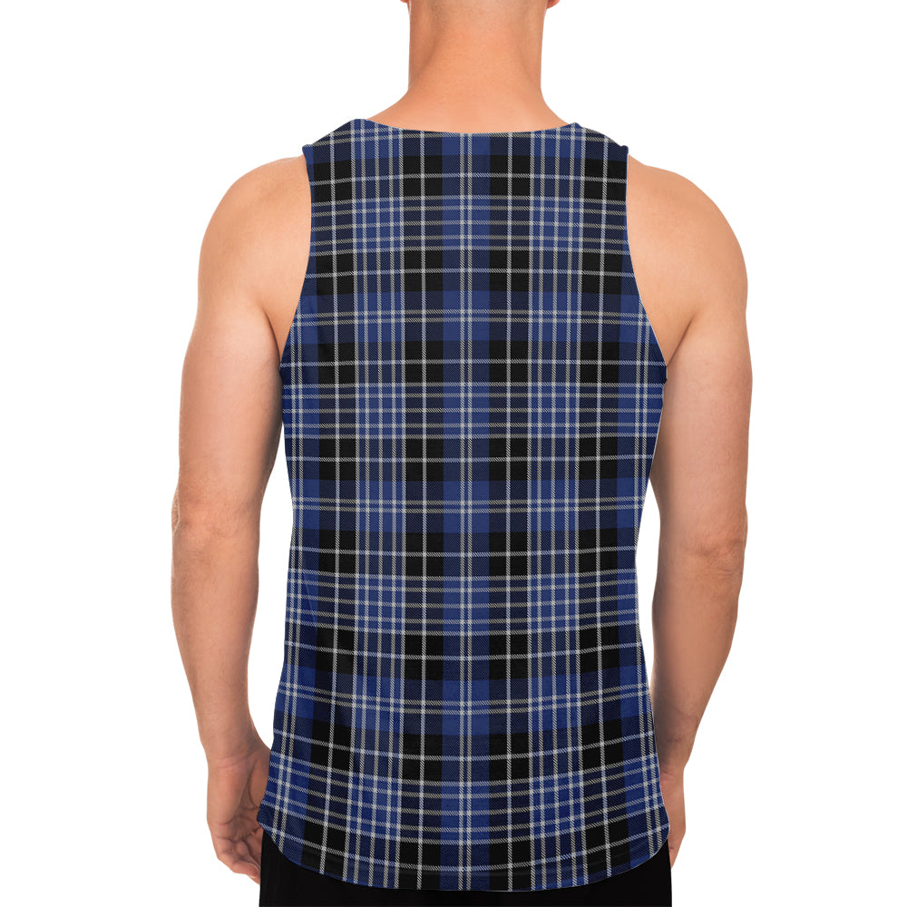 Clark (Clarke) Tartan Mens Tank Top - Tartan Vibes Clothing