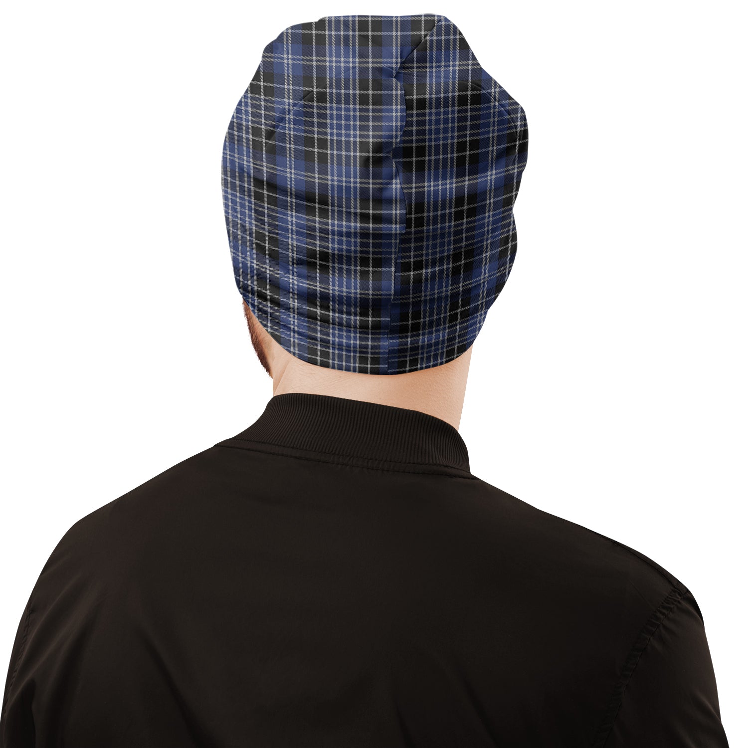 Clark (Clarke) Tartan Beanies Hat with Family Crest - Tartan Vibes Clothing