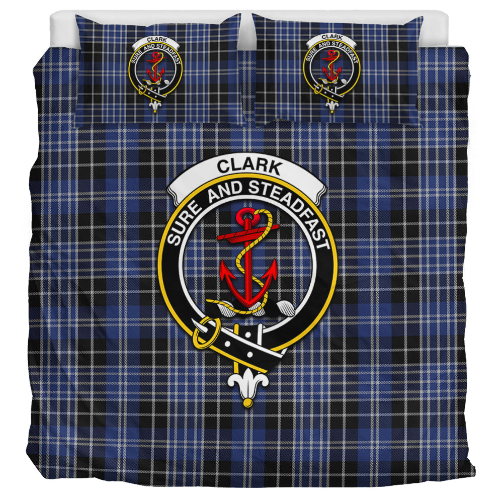 clark-tartan-bedding-set-with-family-crest