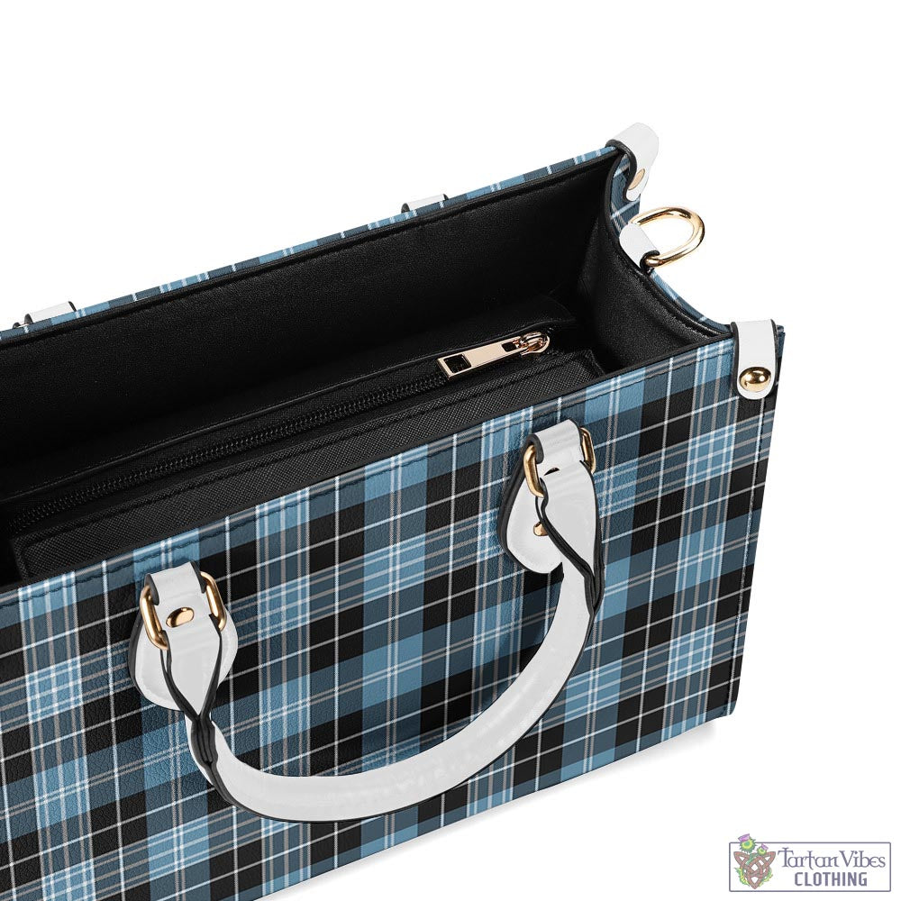 Tartan Vibes Clothing Clark Ancient Tartan Luxury Leather Handbags