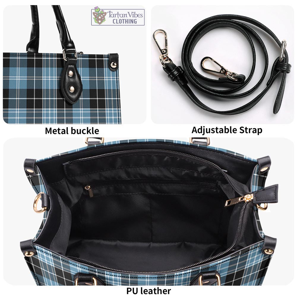 Tartan Vibes Clothing Clark Ancient Tartan Luxury Leather Handbags