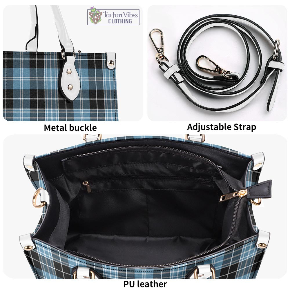 Tartan Vibes Clothing Clark Ancient Tartan Luxury Leather Handbags