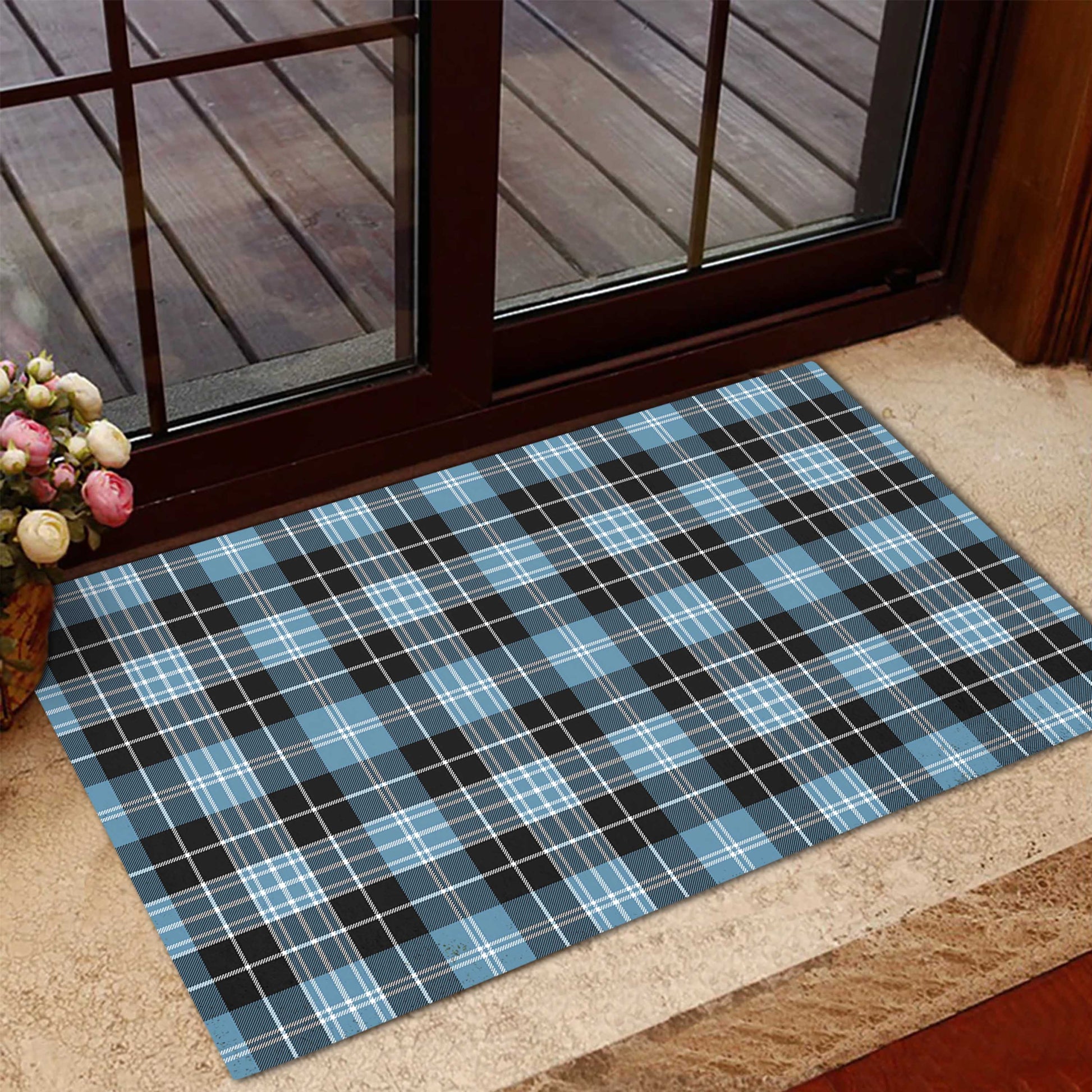 Clark Ancient Tartan Door Mat - Tartanvibesclothing