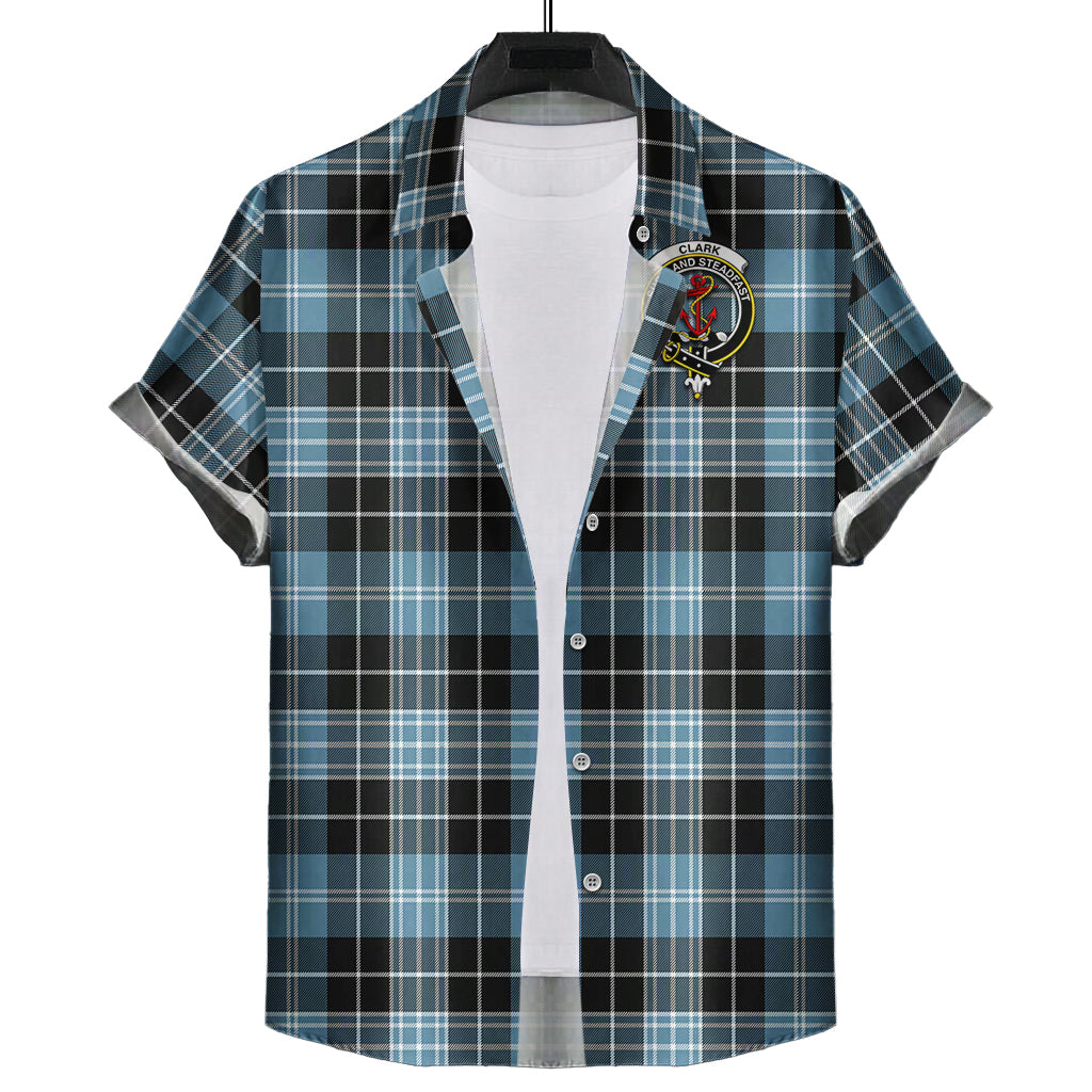 clark-ancient-tartan-short-sleeve-button-down-shirt-with-family-crest