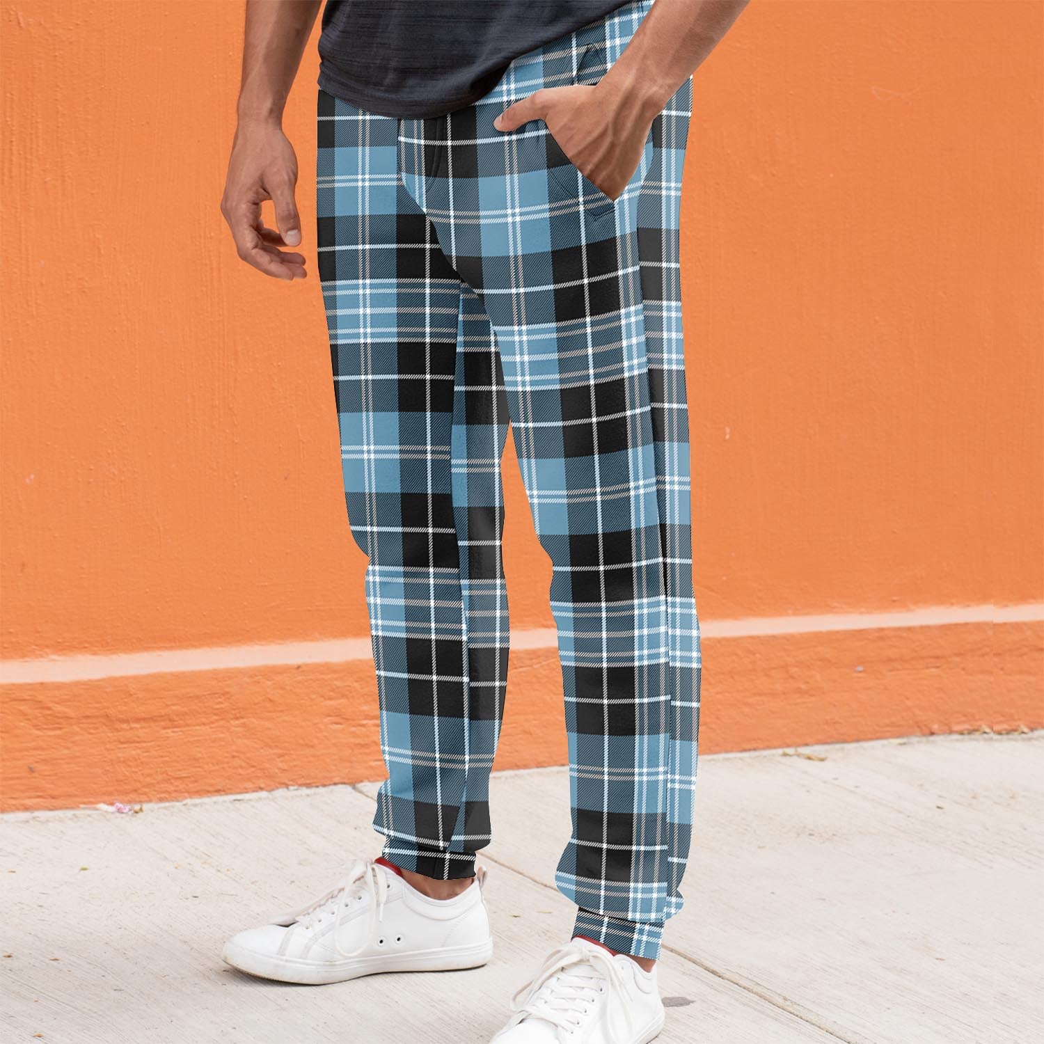 Clark Ancient Tartan Joggers Pants S - Tartan Vibes Clothing