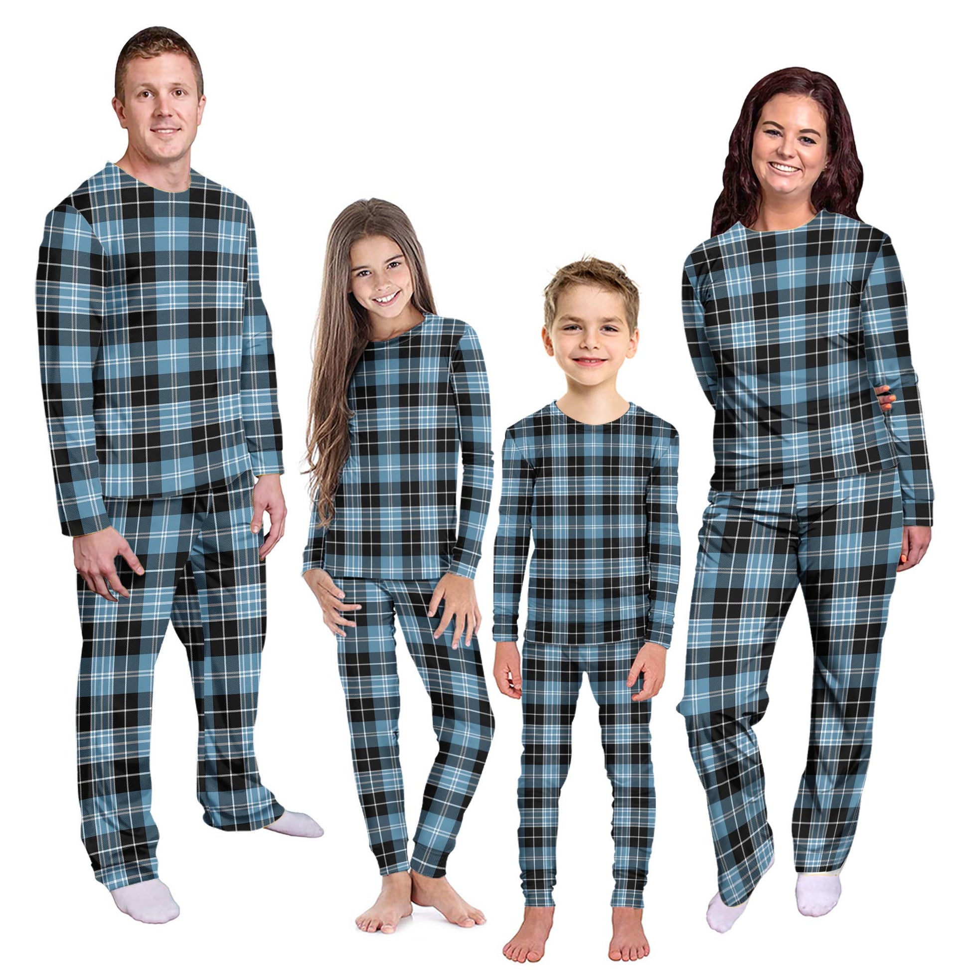 Clark Ancient Tartan Pajamas Family Set Kid - Tartan Vibes Clothing