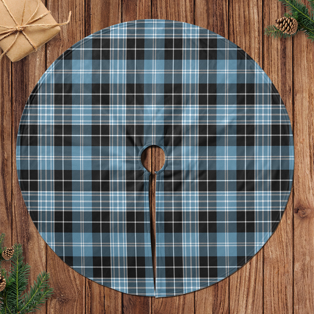 Clark Ancient Tartan Christmas Tree Skirt - Tartanvibesclothing