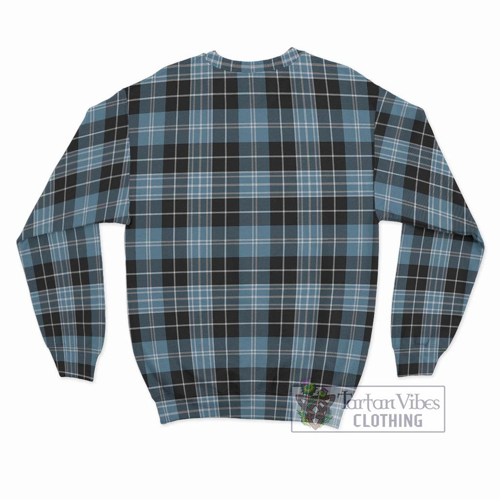 Clark Ancient Tartan Sweatshirt with Family Crest DNA In Me Style - Tartanvibesclothing Shop