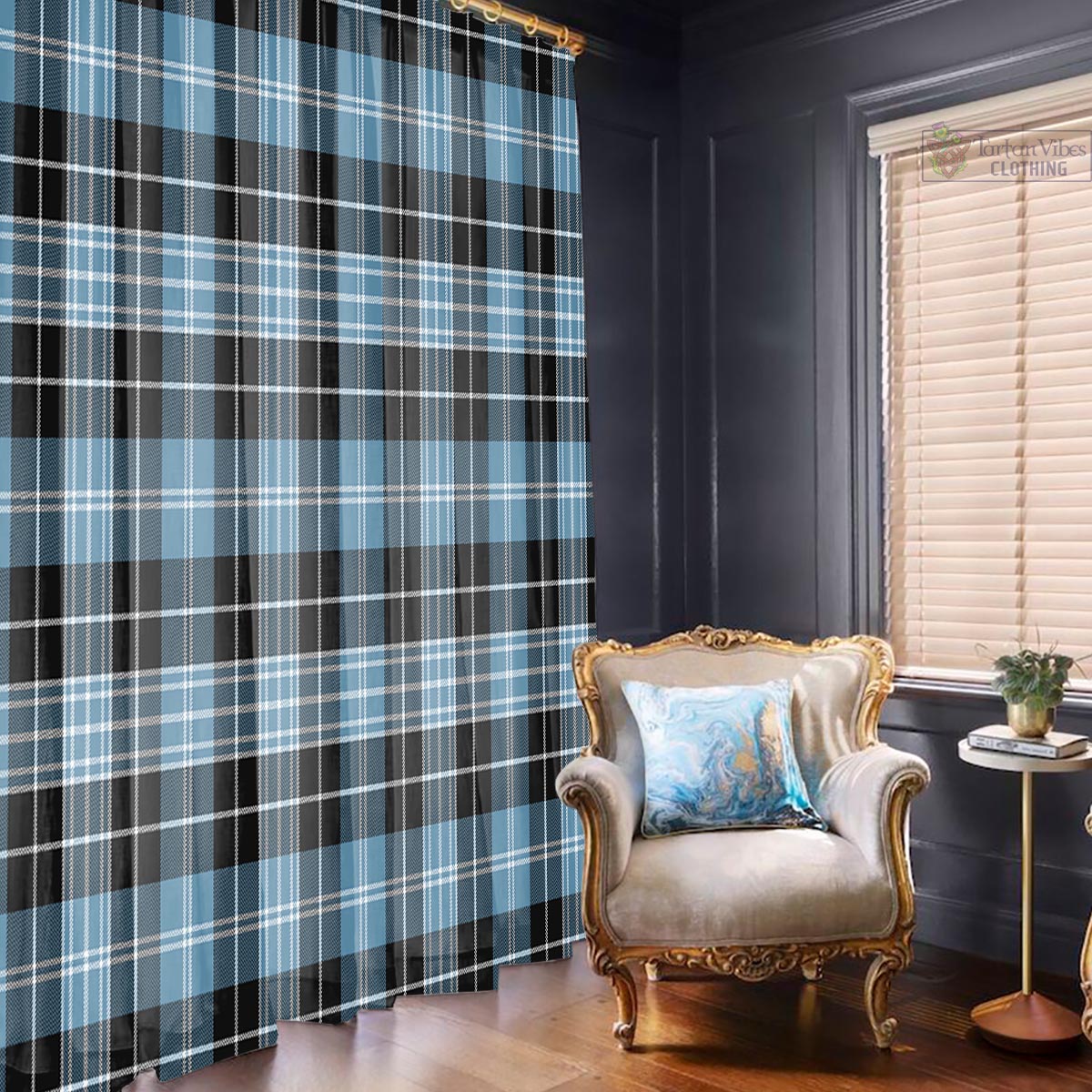 Clark Ancient Tartan Window Curtain