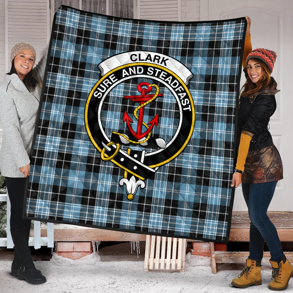 clark-ancient-tartan-quilt-with-family-crest