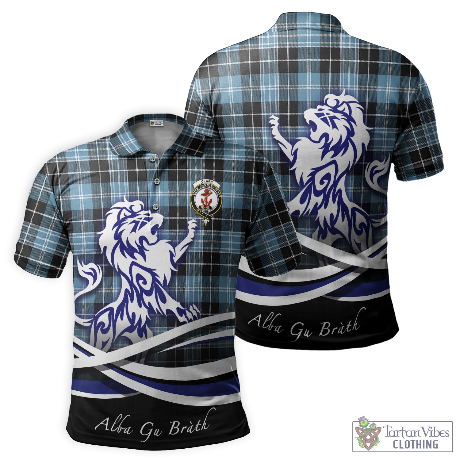 clark-ancient-tartan-polo-shirt-with-alba-gu-brath-regal-lion-emblem