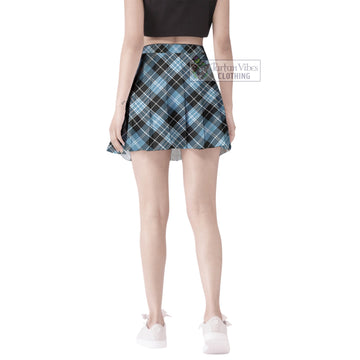 Clark Ancient Tartan Women's Plated Mini Skirt