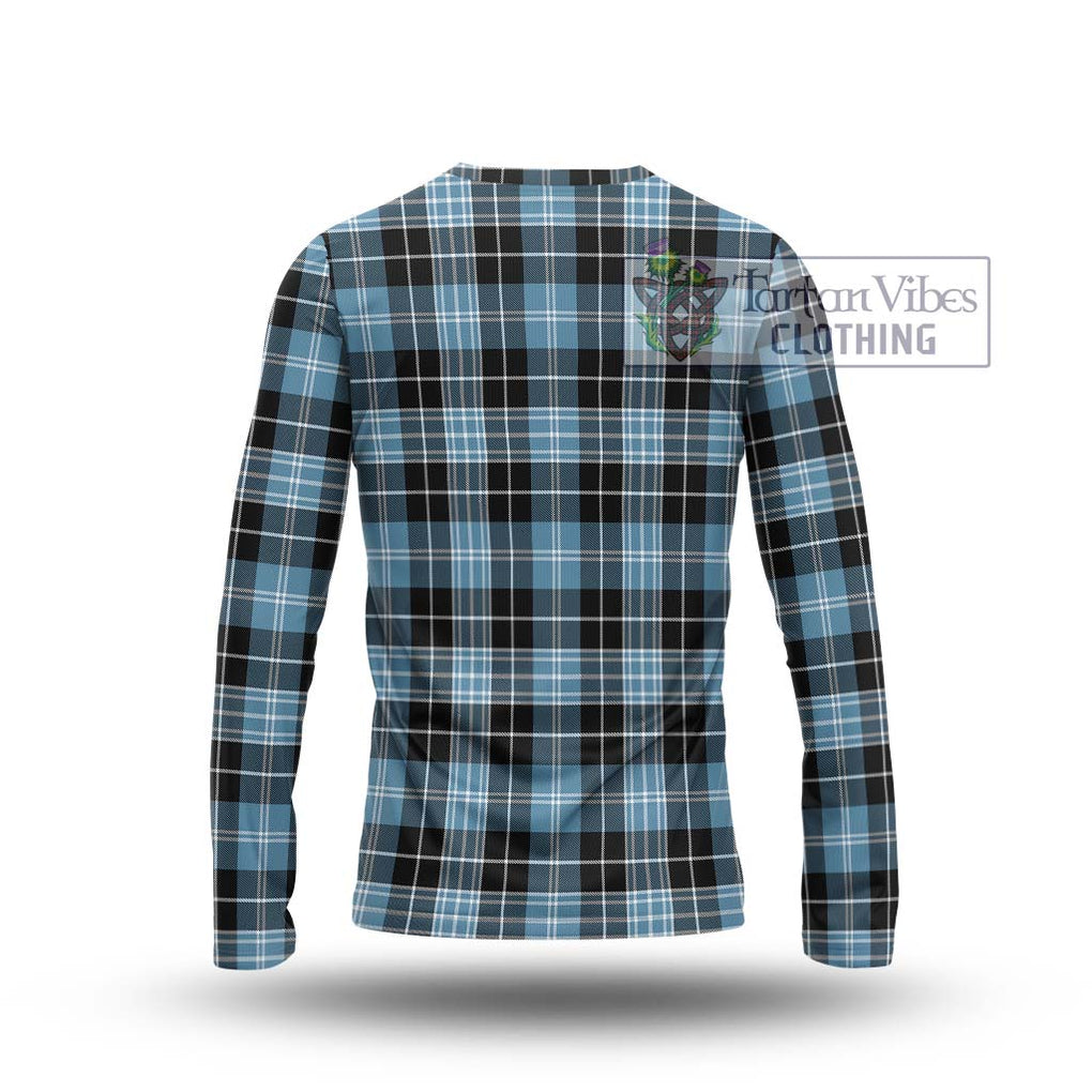 Clark Ancient Tartan Long Sleeve T-Shirt with Family Crest DNA In Me Style - Tartanvibesclothing Shop