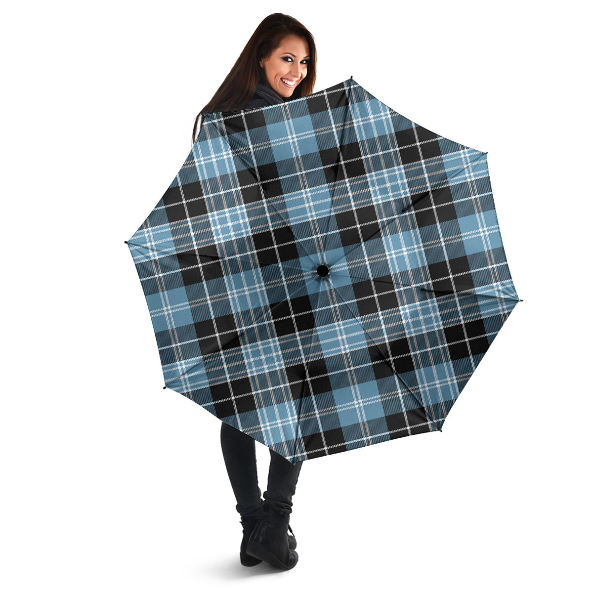 Clark Ancient Tartan Umbrella - Tartanvibesclothing